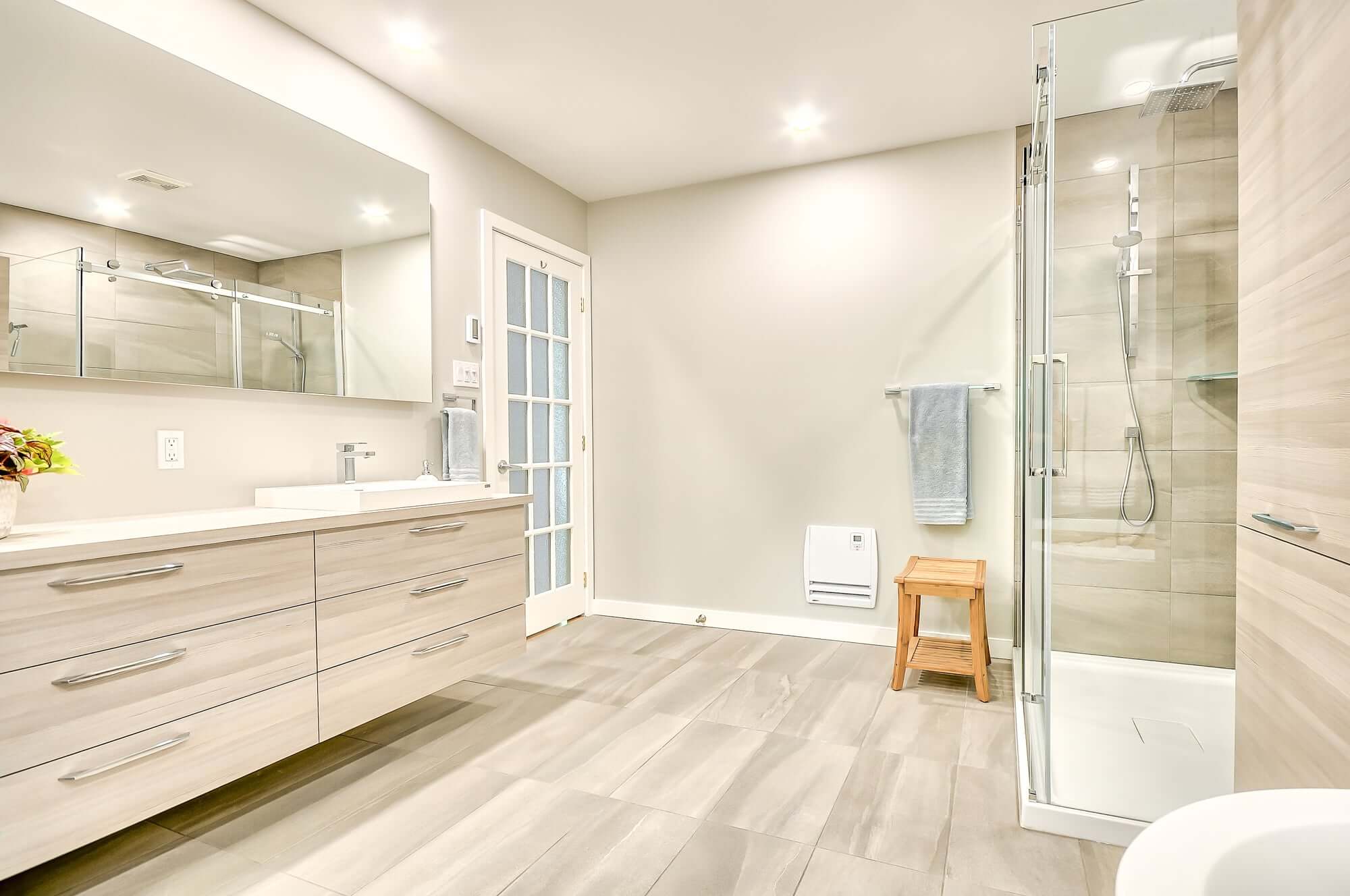 Before & After Modern Bathroom Remodel | Pictures, details & price