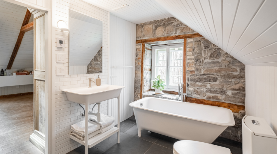 Exemple Rénovation complète d'une salle de bain aux Matelles